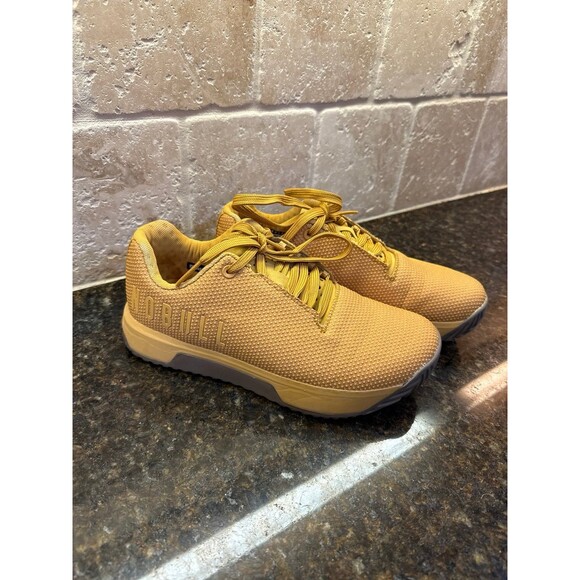 Nobull Womens Impact Yellow Gum Training Comfort  Sneakers Shoes 7 Women’s NEW - Picture 3 of 10